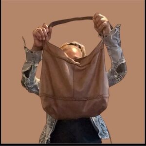 Lucky Brand Brown Hobo Bag